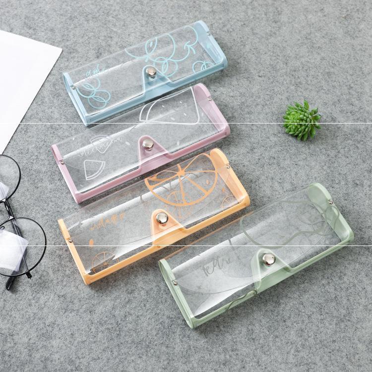 Hộp đựng kính dễ thương màu trong suốt  MolangShop