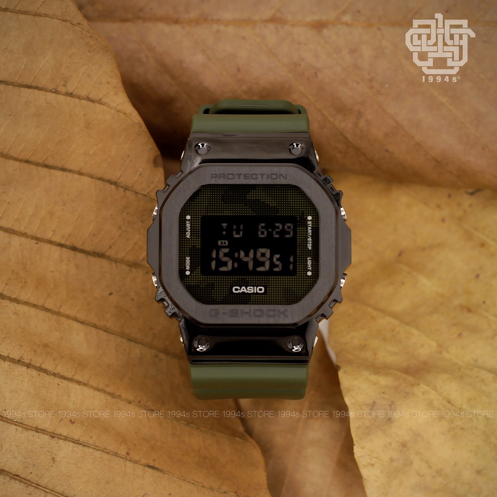 Đồng hồ nam Casio G-SHOCK GM-5600 / GM-5600B-3 chống va đập chính hãng