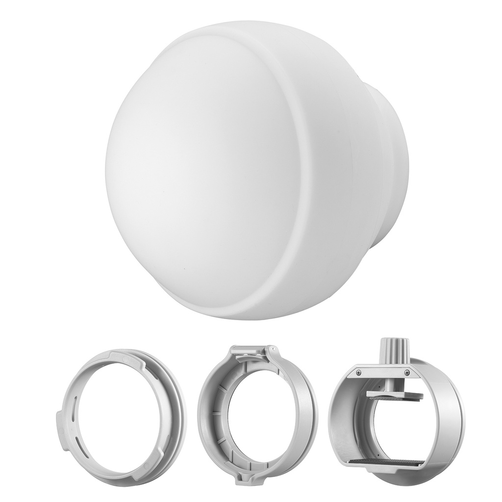 Bộ thiết bị khuếch tán GODOX ML-CD15 với 3 đầu chuyển đổi cho đèn flash chụp ảnh studio