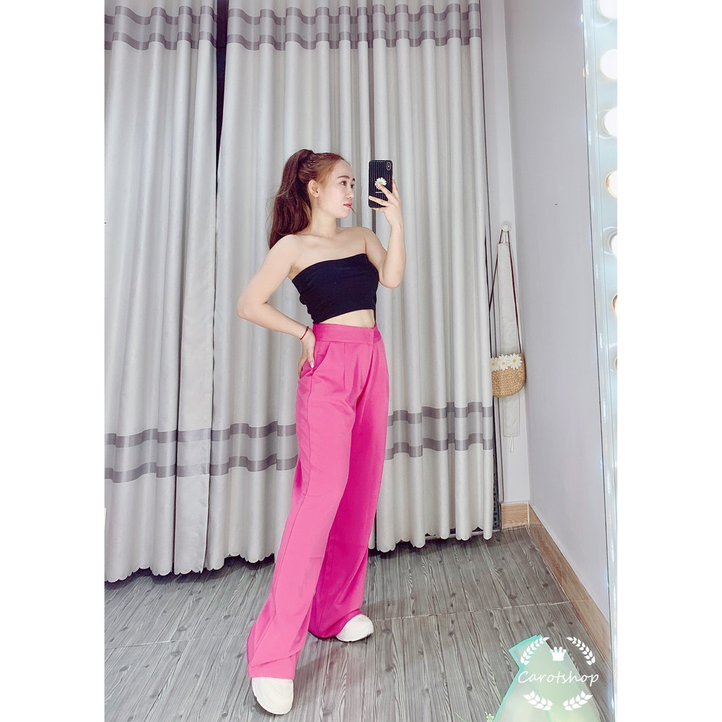 [ Mã FAMAYWA giảm 10K đơn 50K] quần ống suông siêu rộng siêu hot nhiều màu - Carotshop | BigBuy360 - bigbuy360.vn