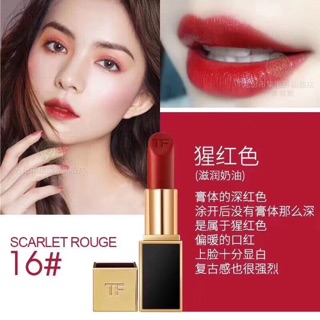 Son Tom Ford Màu 16 Scarlet Rouge - Auth
