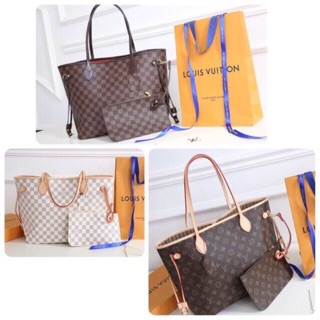 Túi LV bản to never full sz 35 Mã 6243