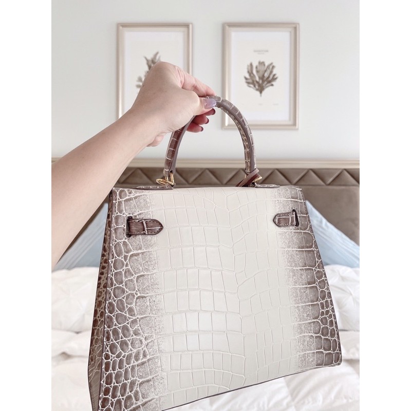 Túi Hm  KELLY bạch tạng