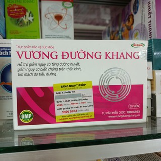 Vương đường khang hộp 20 viên - chính hãng có tích điểm