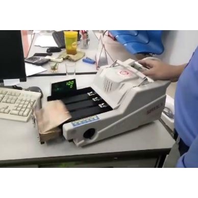 Máy đếm vé số chuyên dụng, máy đếm tiền giấy