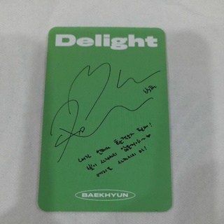 CARD BAEKHYUN EXO