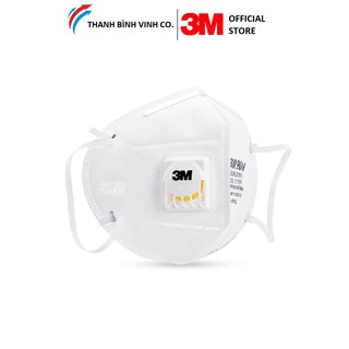 Khẩu Trang 3M 9001V Chuẩn N90 Lọc 90% Bụi Mịn và Khí Thải