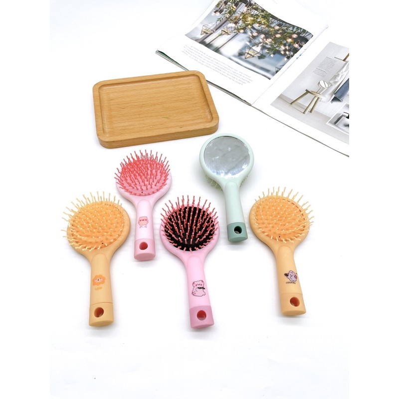 Gương lược tay cầm