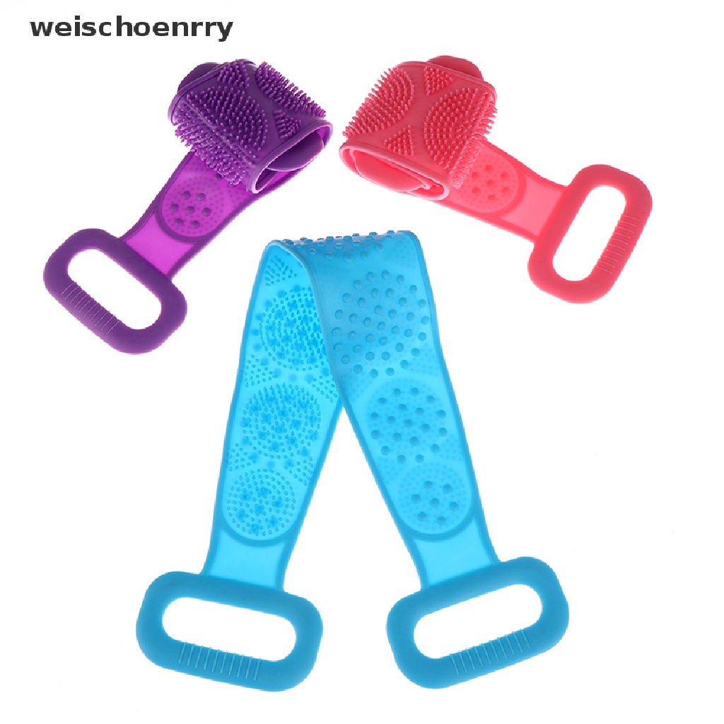 Bàn Chải Silicone Chà Lưng Massage Cơ Thể Khi Tắm