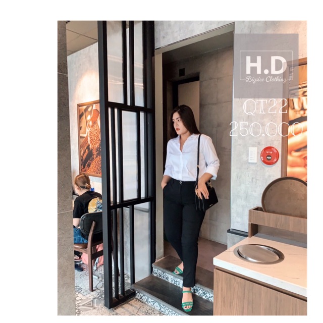 Quần tây [Bigsize][Sale Xả]  công sở chất kaki