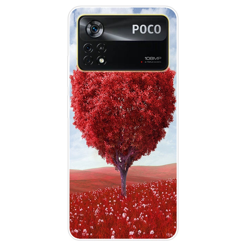 Ốp Điện Thoại TPU Dẻo In Họa Tiết Thời Trang Xinh Xắn Cho Xiaomi Poco X4 Pro 5G Xiaomi Poco M4 Pro 4G