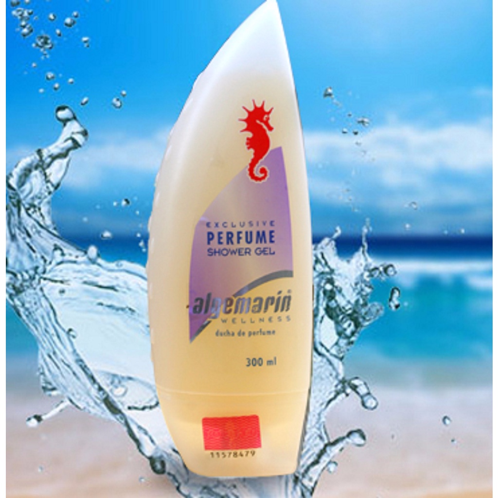 Sữa tắm cá ngựa ALGEMARIN Exclusive Perfume 300ml (hàng Đức)
