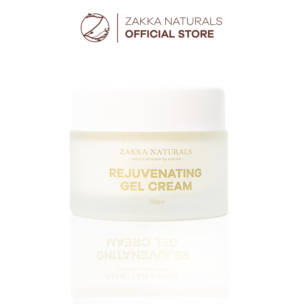 Gel Kem Dưỡng B5 Zakka Naturals Phục Hồi, Tái Tạo Da Lành Tính Rejuvenating Herbal Oil Free Gel Cream 35g