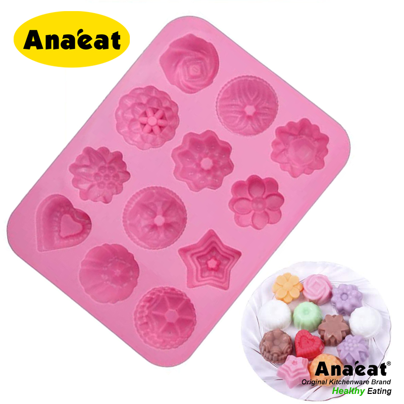 Khuôn silicone 12 lỗ ANAEAT