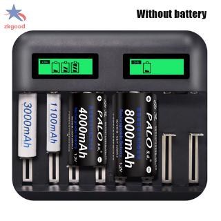 Bộ Sạc Pin 8 Pin Aa Aaa C D