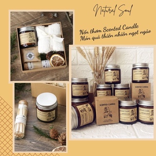 🎁Nến thơm Scented Candle🎁 - Quà Tặng Cho Những Ngày Mệt Mỏi - Shop Natural Soul