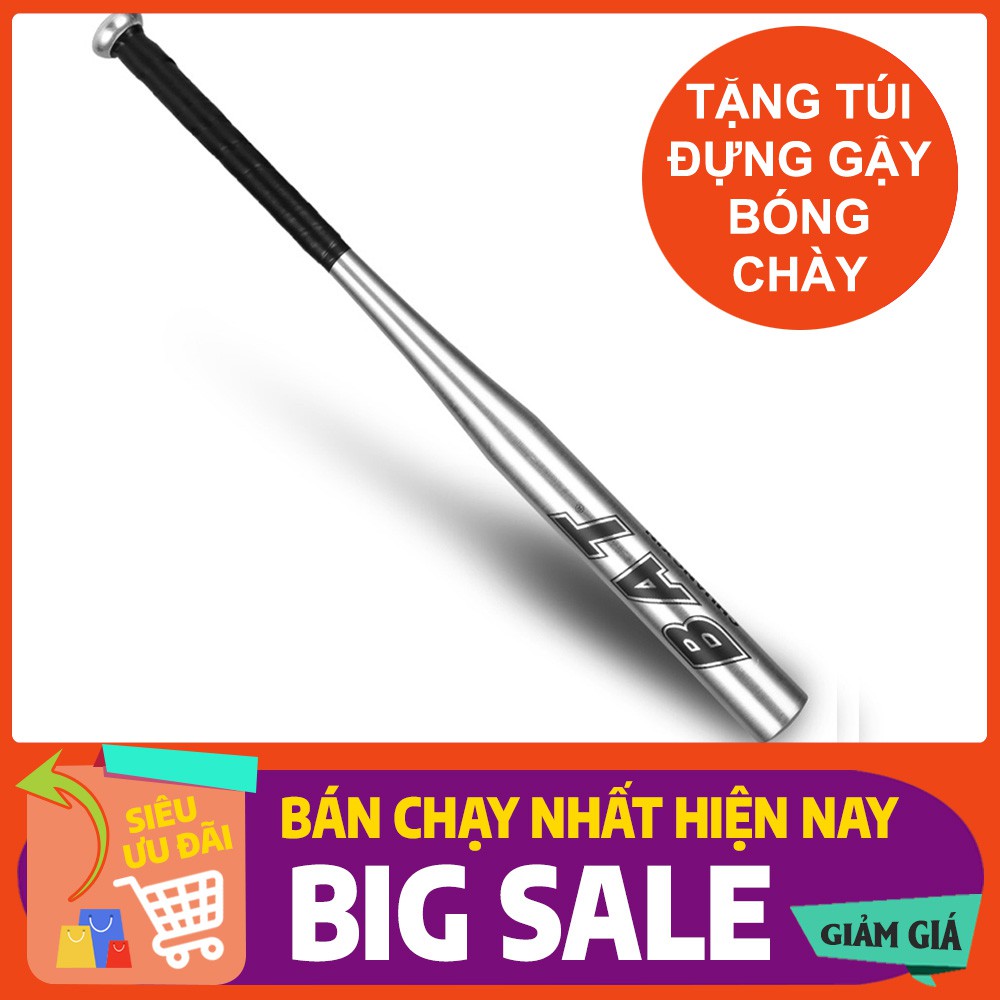 (Hàng xịn) Gậy bóng chày BAT hợp kim nhôm giá rẻ, dụng cụ chơi bóng chày siêu nhẹ chỉ 300gr