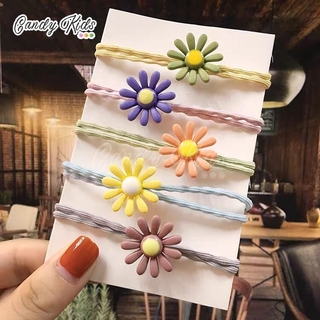 Dây Cột Tóc Co Giãn Nhiều Màu Phong Cách Hàn Quốc