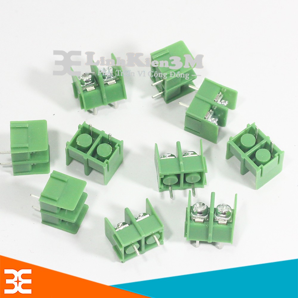Bộ 10 Cọc Nối Dây Điện KF7.62mm 2P 300V 20A