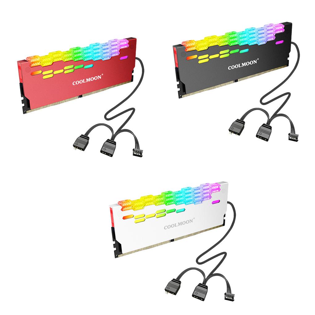 [Coco] Bộ Tản Nhiệt RGB Đa Giao Diện Trang Trí Đèn Cho Máy Tính Ngắn Có Chỉ Báo