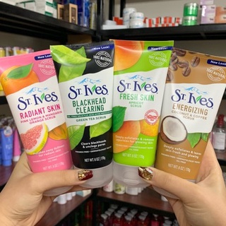 Sữa Rửa Mặt Kiêm Tẩy Tế Bào Chết St.Ives