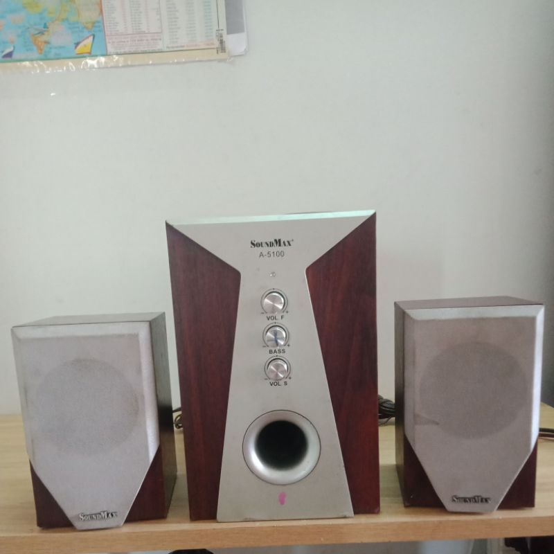 Loa Vi Tính Cao Cấp Soundmax A5100 2.1 Công Suất 50W