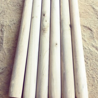 Thanh gỗ tròn phi 19mm dài 1m