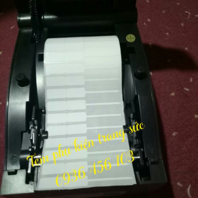 Tem nhiệt phụ kiện trang sức cho máy Xprinter 350B | WebRaoVat - webraovat.net.vn