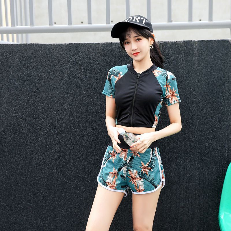 Bộ Đồ Bơi Thể Thao Hai Mảnh Thời Trang Quyến Rũ Cho Nữ