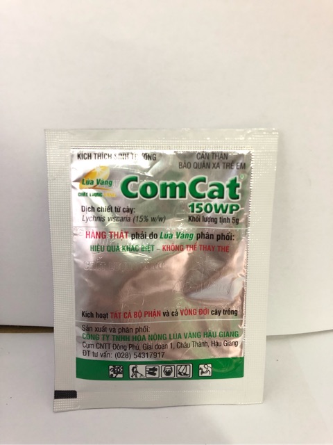 10 Gói Thuốc kích thích sinh trưởng Comcat 150WP gói 5gram, gói 5.6gram, gói 7.8 gram