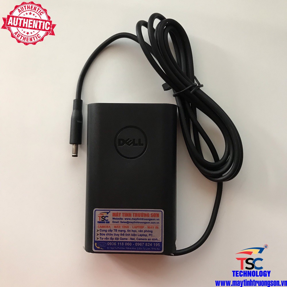 Sạc Laptop DELL Inspiron 11 13 14 15 3000 5000 7000 65W 90W 19.5V - 3.34A, 4.62A Chân Kim Nhỏ | Sạc Zin Cao Cấp