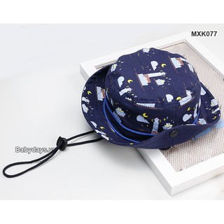 Mũ nón rộng vành cho bé MXK077