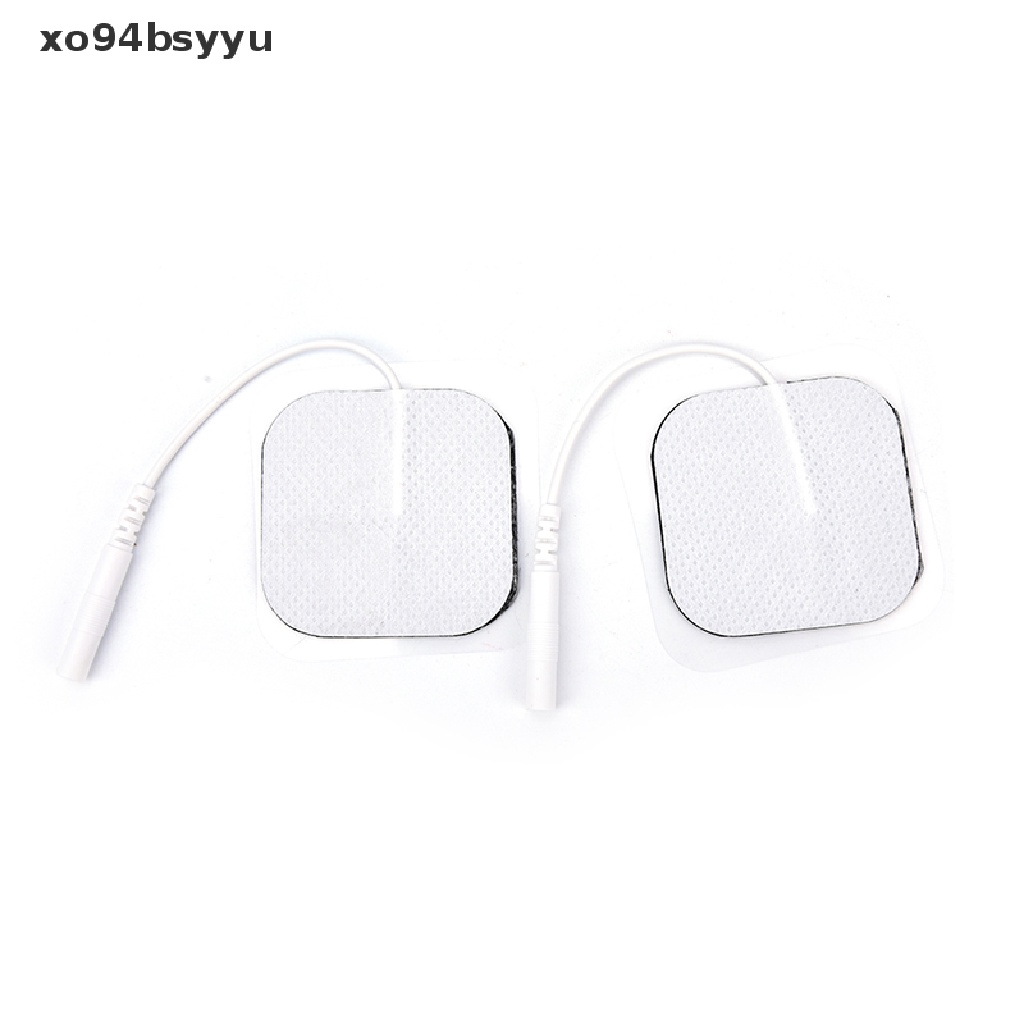 [Hàng mới về] Set 10 miếng đệm điện cực thay thế 4x4cm dành cho máy mát xa