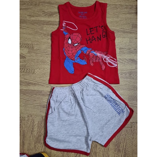 HÀNG CAO CẤP (8-18kg) BỘ BA LỖ SPIDER MAN- LET'S HANG (katydang)