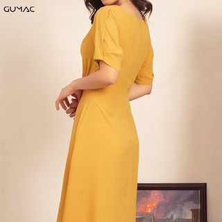 Đầm xếp cổ tay kiểu DA440 GUMAC