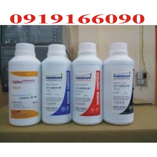 Mực in moorim hàn quốc 4 màu xanh,đỏ,vàng,đen 500ml/1 màu/1 chai