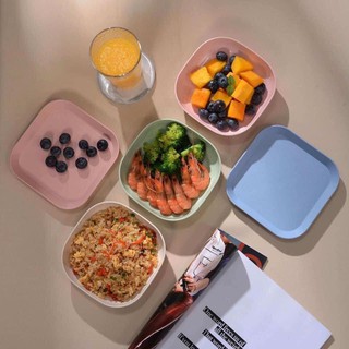 ❌SALE SHOCK❌ COMBO 8 CHIẾC ĐĨA LÚA MẠCH MẪU MỚI SÂU LÒNG TONE MÀU PASTEL(ẢNH THẬT)