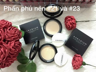 Phấn phủ siêu mịn Karadium collagen two way pact