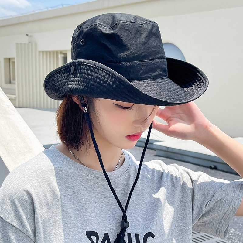 Nón Tai Bèo Che Nắng Kiểu Cao Bồi Phương Tây Thời Trang Mùa Hè Cho Nam Và Nữ