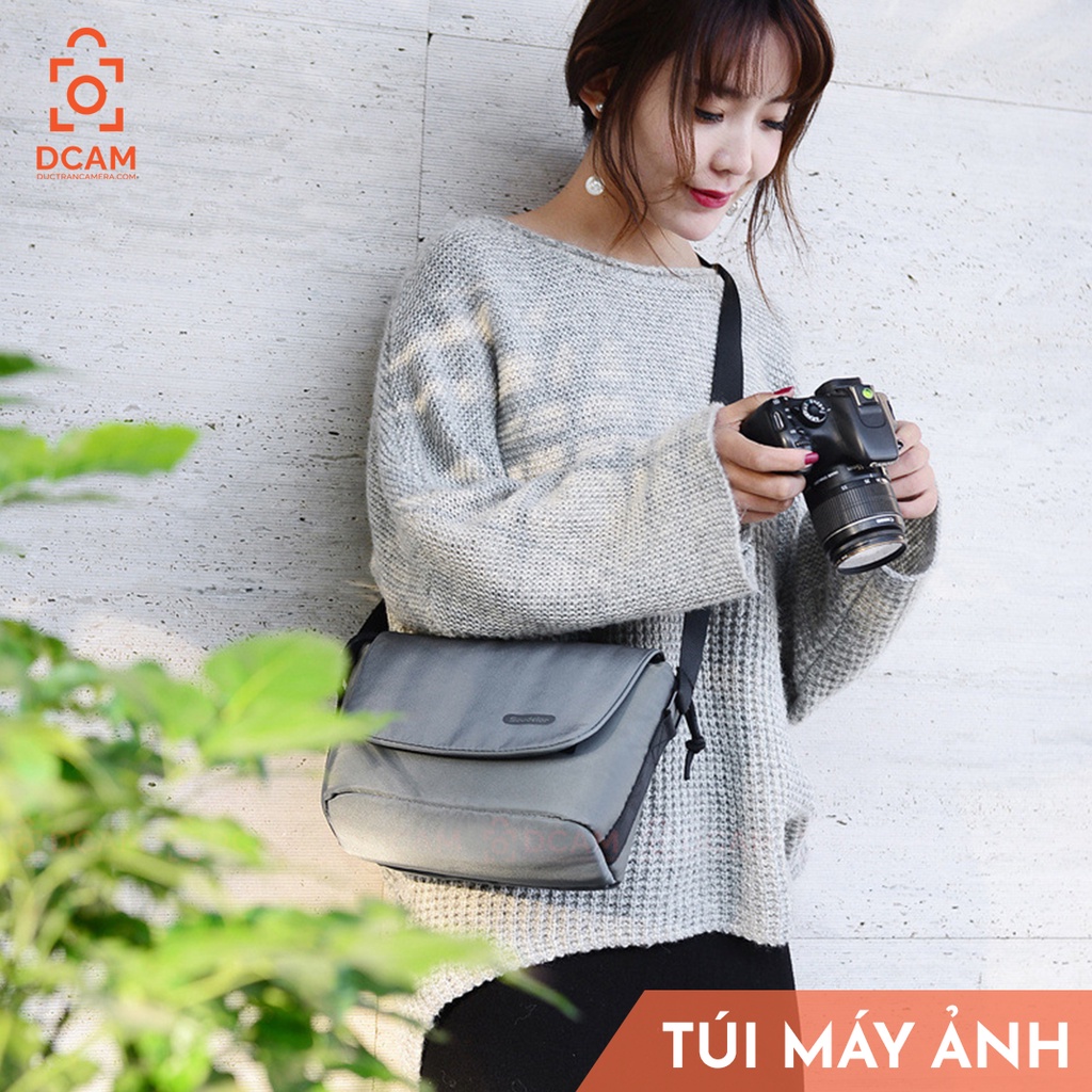 Túi máy ảnh thời trang Soudelor Drawstring - Đựng máy mirrorless và lens