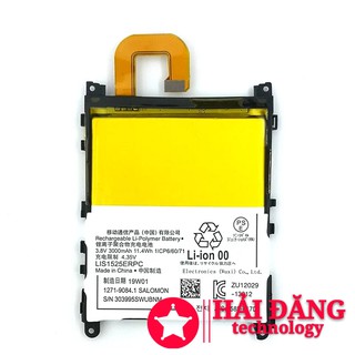 Pin Sony Xperia Z1 SO-01F C6902 C6903 LIS1525ERPC 3000mAh - Tặng Seal Dán Pin