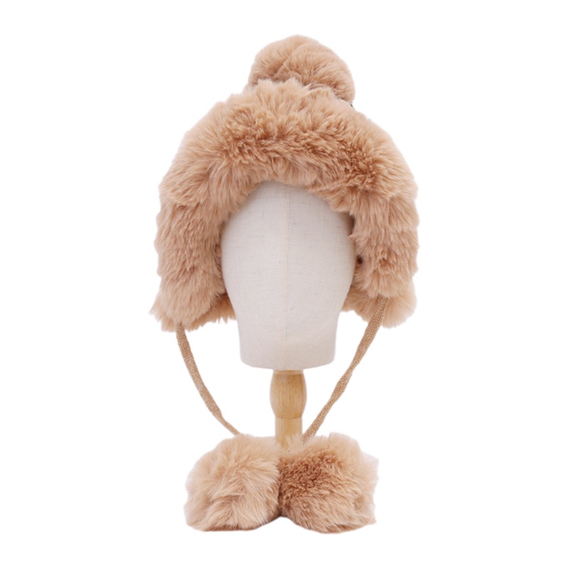 Mũ Len Dệt Kim In Họa Tiết Da Báo Chống Gió Ấm Áp