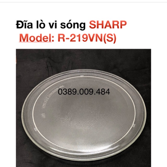 Đĩa quay lò vi sóng Sharp R-219VN(S) chính hãng