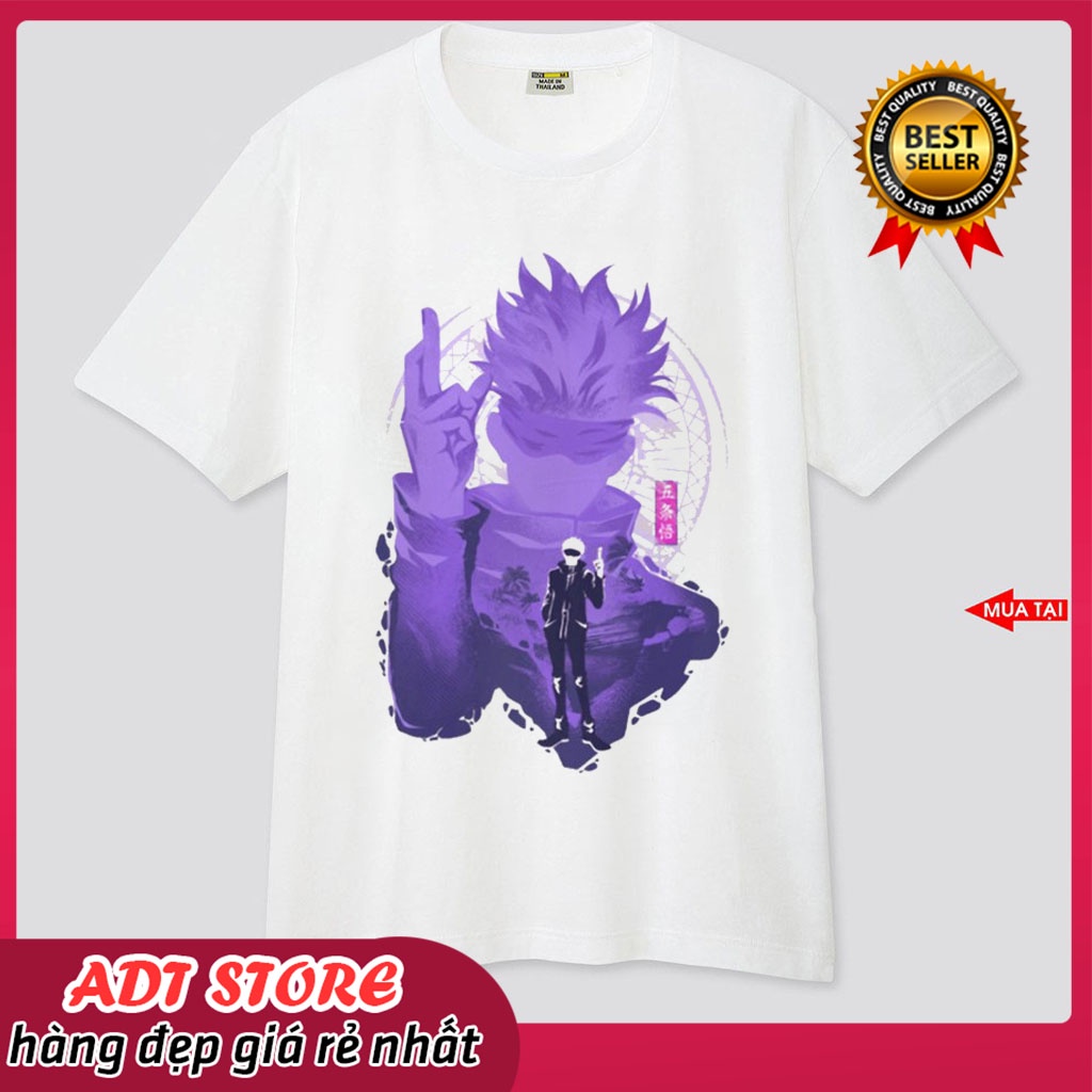 Áo thun nam nữ unisex Anime Jujutsu Kaisen Satoru Gojo Ryomen Sukuna Ver.1 Collections phong cách Nhật Bản cực chất
