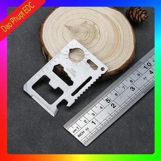 [ Bao Da ] Tool Đa Năng EDC - Nhiều Chi Tiếc - Vừa Bỏ Vào Bóp Ví - Hàng Có Sẵn
