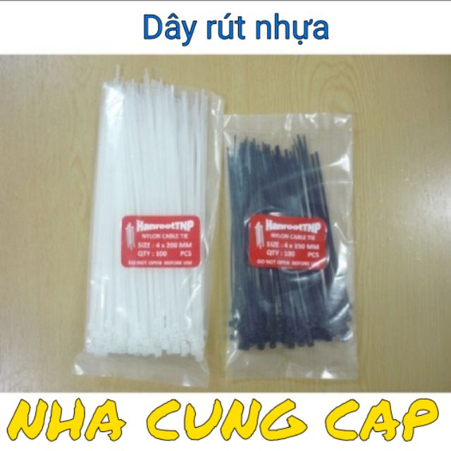 (GIÁ HỦY DIỆT)BỊT GẦN 100SỢI DÂY RÚT NHỰA 3 TẤC