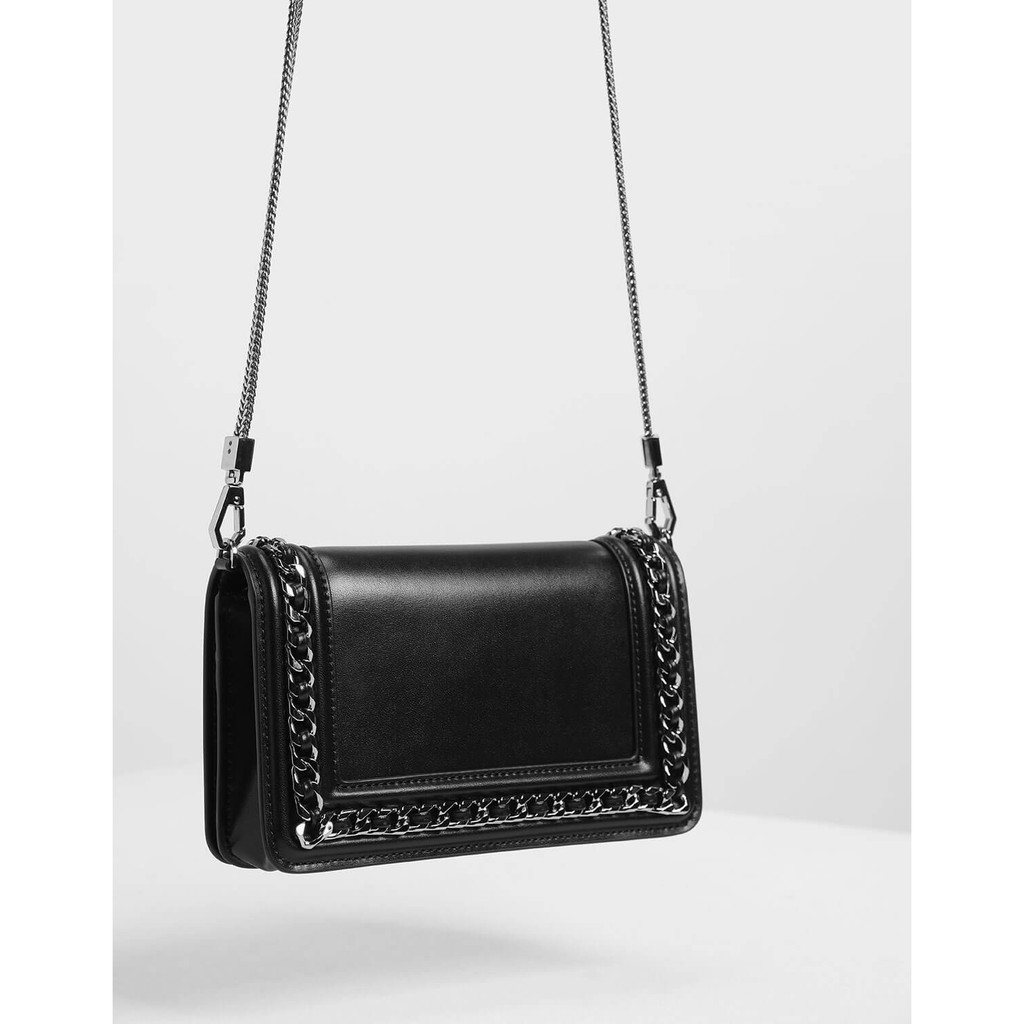 Túi Charles Keitth màu đen CK050