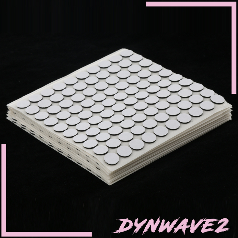 Set 1000 Băng Keo Hai Mặt Hình Tròn Bằng Xốp Đa Năng Chắc Chắn #1