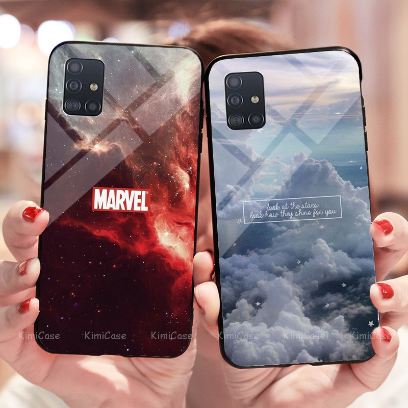 Ốp Oppo Reno 6z 5G , Reno 5 , Reno 4 , Reno 4 Pro lưng kính cường lực cao cấp