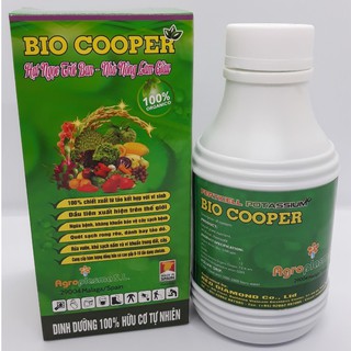 Đồng hữu cơ sinh học BIO COOPER (400ml) ngừa bệnh, rửa rong rêu, khử sạch nấm và vi khuẩn cho các loại cây trồng